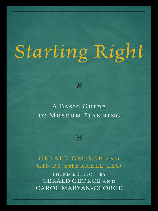 Title details for Starting Right by Gerald George - Available